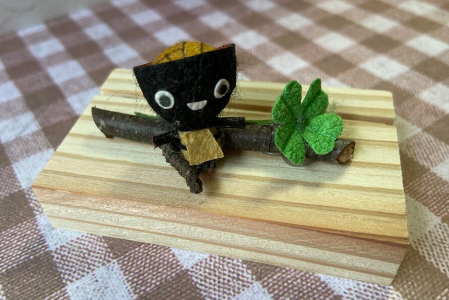 わんこきょうだい「そばっち」カードスタンド