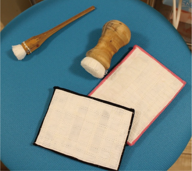 試作品の繭の癒し